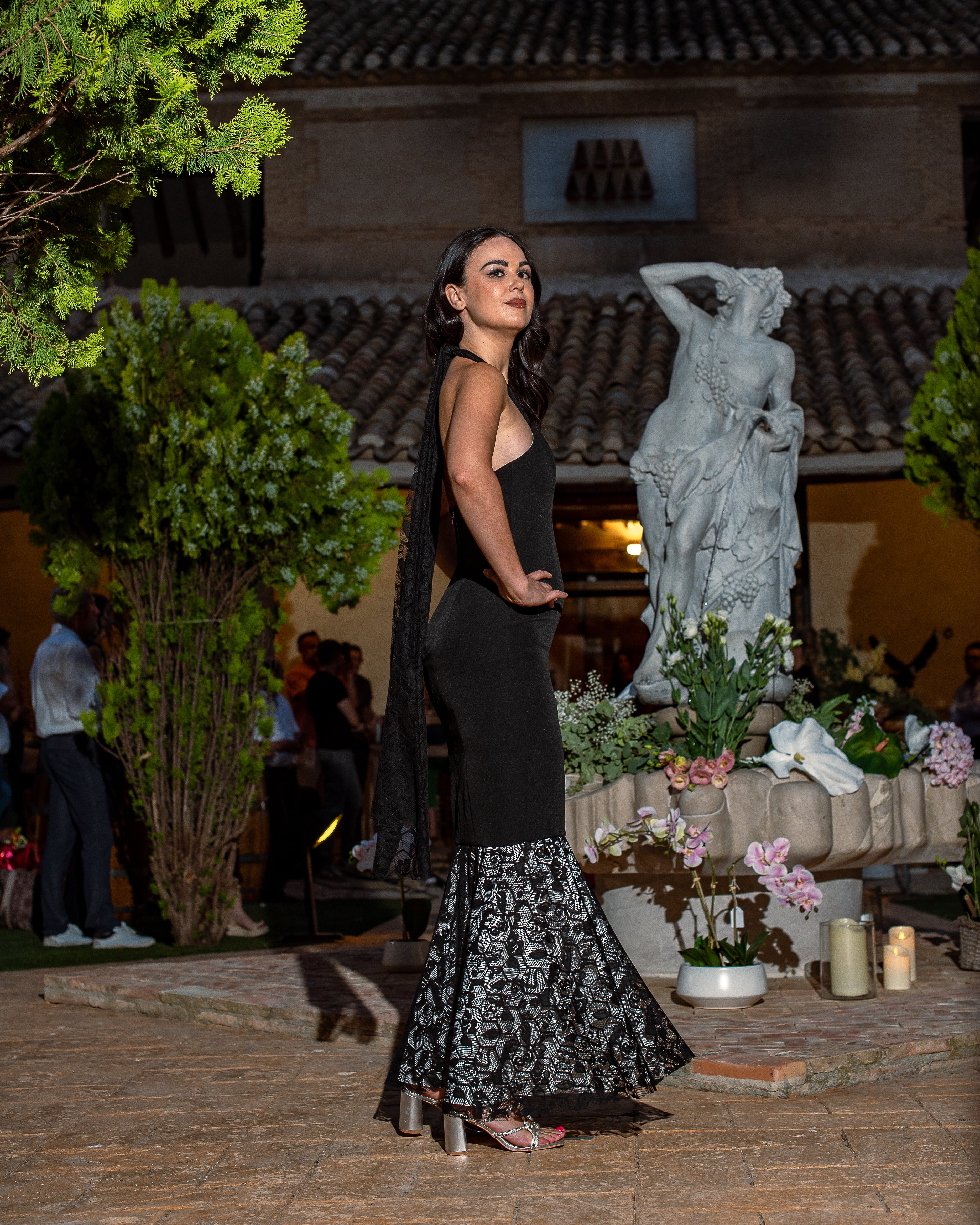 Vestido Magnolia de Ébano
