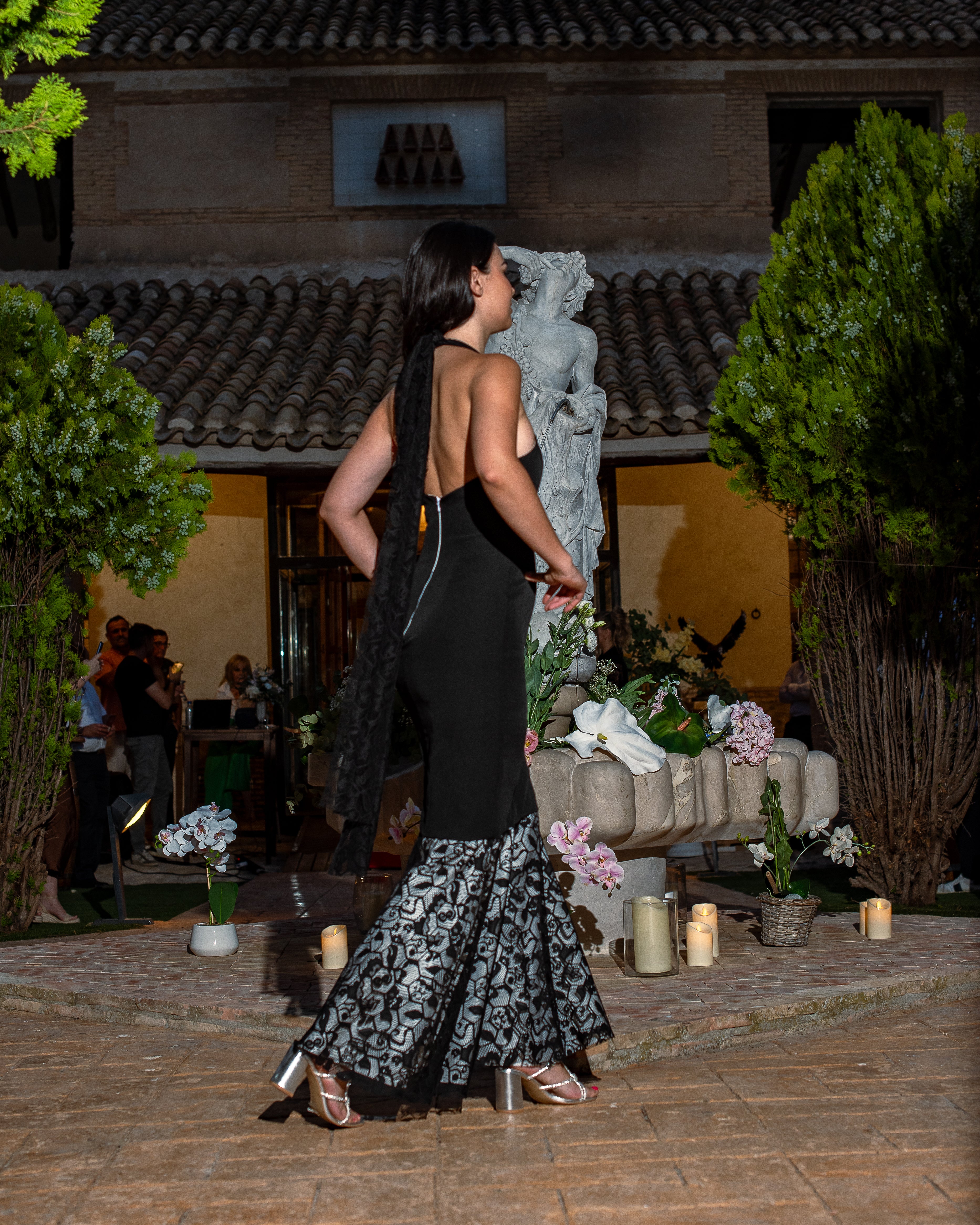 Vestido Magnolia de Ébano