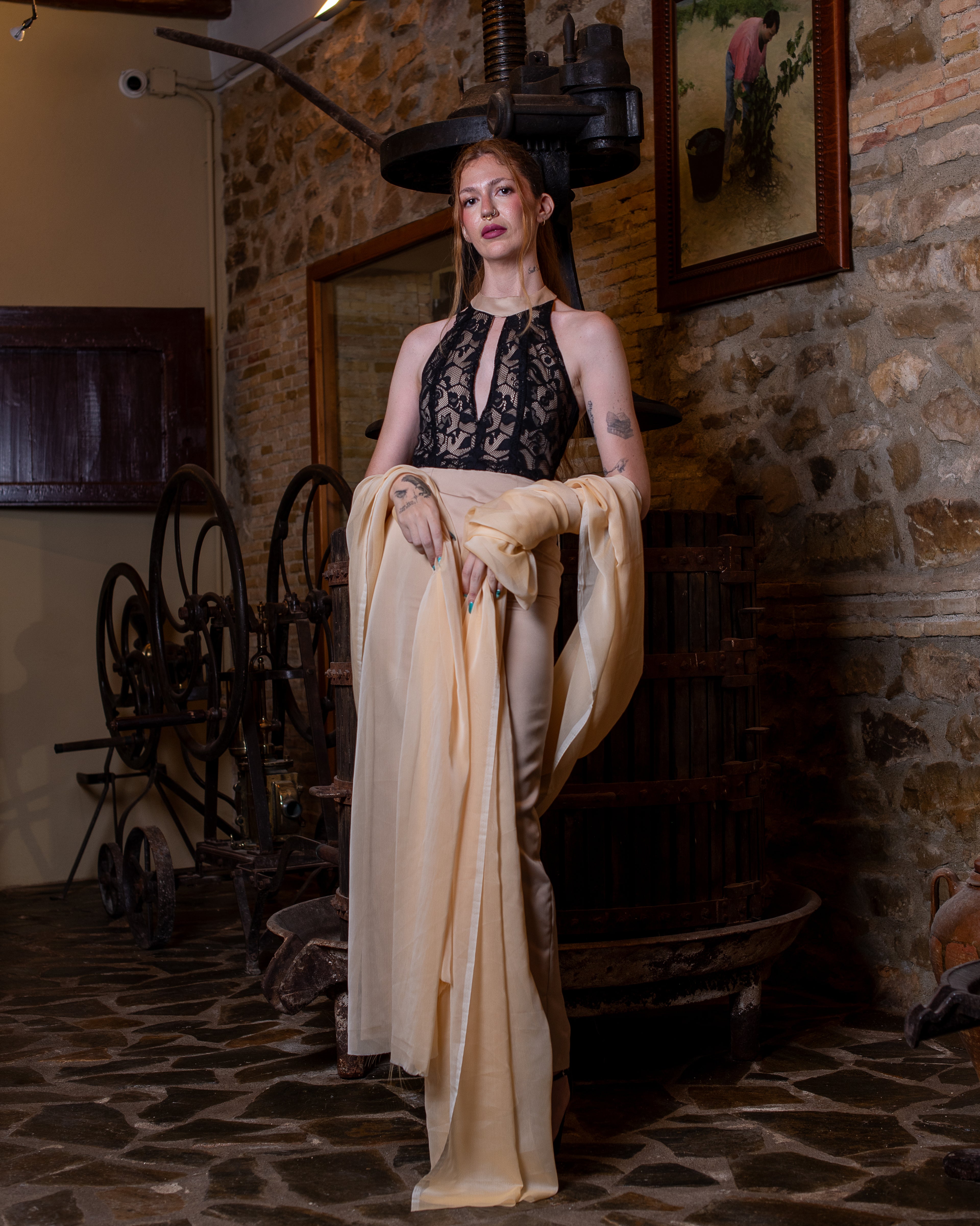 Vestido Magnolia Noir